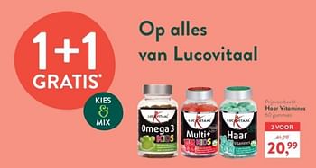 Promotions Haar vitamines - Lucovitaal - Valide de 28/04/2024 à 05/05/2024 chez Holland & Barret