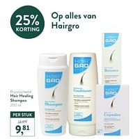 Promoties Hair healing shampoo - Hair Gro - Geldig van 28/04/2024 tot 05/05/2024 bij Holland & Barret