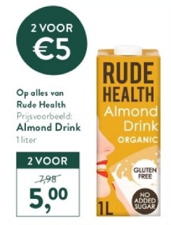 Promoties Minion drink - Rude Health - Geldig van 28/04/2024 tot 05/05/2024 bij Holland & Barret