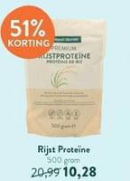 Promoties Rijst proteine - Huismerk - Holland & Barrett - Geldig van 28/04/2024 tot 05/05/2024 bij Holland & Barret