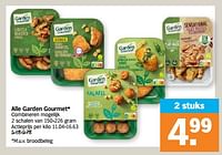 Promoties Alle garden gourmet - Garden Gourmet - Geldig van 29/04/2024 tot 05/05/2024 bij Albert Heijn