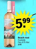 Promoties Beach rosé - Rosé wijnen - Geldig van 29/04/2024 tot 05/05/2024 bij Albert Heijn