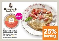 Promoties Beauvoords bakhuis pannenkoeken zoet - Beauvoords Bakhuis - Geldig van 29/04/2024 tot 05/05/2024 bij Albert Heijn