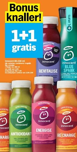 Promotions Innocent energise - Innocent - Valide de 29/04/2024 à 05/05/2024 chez Albert Heijn