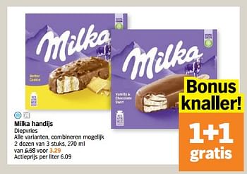 Promoties Milka handijs - Milka - Geldig van 29/04/2024 tot 05/05/2024 bij Albert Heijn