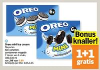 Promoties Oreo mini ice cream - Oreo - Geldig van 29/04/2024 tot 05/05/2024 bij Albert Heijn