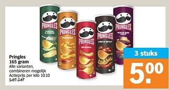 Promotions Pringles - Pringles - Valide de 29/04/2024 à 05/05/2024 chez Albert Heijn