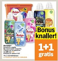 Promoties Wasverzachter morgenfris - Robijn - Geldig van 29/04/2024 tot 05/05/2024 bij Albert Heijn