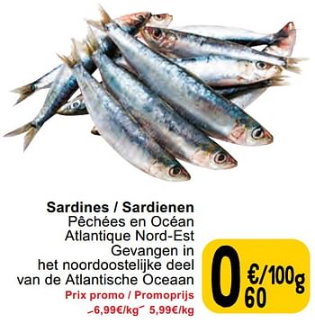Promoties Sardines - sardienen - Huismerk - Cora - Geldig van 30/04/2024 tot 06/05/2024 bij Cora