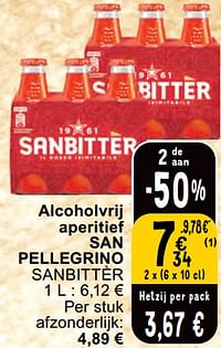 Alcoholvrij aperitief san pellegrino sanbittèr-San Pellegrino