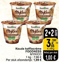 Koude koffiecrème foodness mykico-Foodness