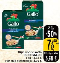 Rijst voor risotto riso gallo-Riso Gallo