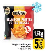 Promoties Belgische frietjes belviva - Belviva - Geldig van 30/04/2024 tot 06/05/2024 bij Cora