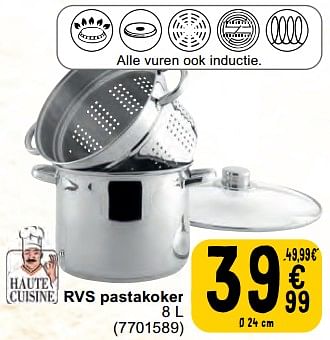 Promotions Rvs pastakoker - Haute Cuisine - Valide de 30/04/2024 à 06/05/2024 chez Cora