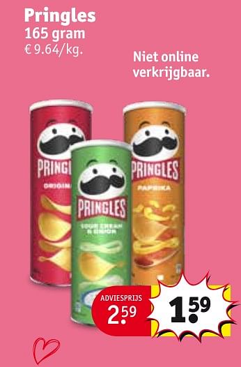 Promotions Pringles - Pringles - Valide de 30/04/2024 à 12/05/2024 chez Kruidvat