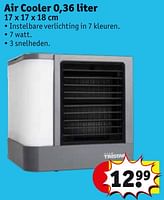 Promoties Tristar Air cooler - Tristar - Geldig van 30/04/2024 tot 12/05/2024 bij Kruidvat