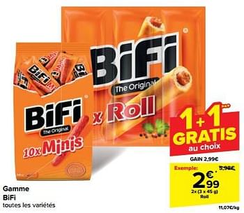 Promotions Roll - Bifi - Valide de 30/04/2024 à 07/05/2024 chez Carrefour