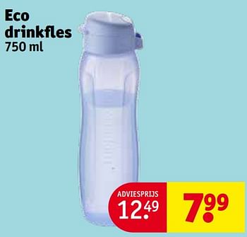 Promoties Eco drinkfles - Tupperware - Geldig van 30/04/2024 tot 12/05/2024 bij Kruidvat
