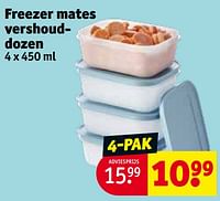 Freezer mates vershoud- dozen-Tupperware