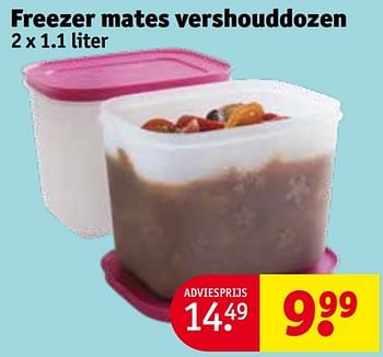 Promotions Freezer mates vershouddozen - Tupperware - Valide de 30/04/2024 à 12/05/2024 chez Kruidvat