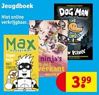 Promoties Jeugdboek - Huismerk - Kruidvat - Geldig van 30/04/2024 tot 12/05/2024 bij Kruidvat