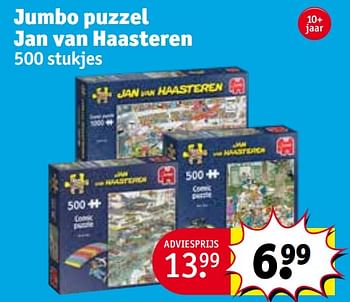 Promotions Jumbo puzzel jan van haasteren - Jumbo - Valide de 30/04/2024 à 12/05/2024 chez Kruidvat