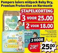 Premium protection luiers key size 1-Pampers