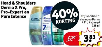 Promotions Shampoo derma x pro kalmeert - Head & Shoulders - Valide de 30/04/2024 à 12/05/2024 chez Kruidvat