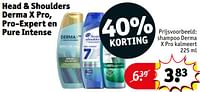 Promoties Shampoo derma x pro kalmeert - Head & Shoulders - Geldig van 30/04/2024 tot 12/05/2024 bij Kruidvat
