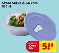 Store serve + go kom-Tupperware