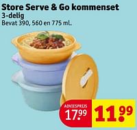 Store serve + go kommenset-Tupperware