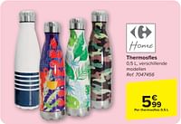 Thermosfles-Huismerk - Carrefour 
