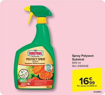 Promotions Spray polysect substral - Substral - Valide de 30/04/2024 à 13/05/2024 chez Carrefour