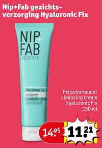 Cleansing cream hyaluronic fix-Nip+fab
