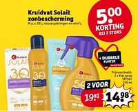 Promoties Kids spray spf50+ - Huismerk - Kruidvat - Geldig van 30/04/2024 tot 12/05/2024 bij Kruidvat