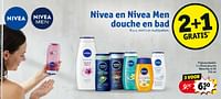 Promoties Nivea douche waterlily + oil - Nivea - Geldig van 30/04/2024 tot 12/05/2024 bij Kruidvat