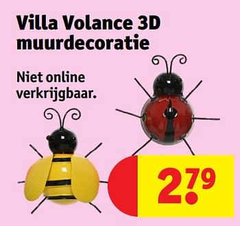 Promotions Villa volance 3d muurdecoratie - Villa Volance - Valide de 30/04/2024 à 12/05/2024 chez Kruidvat