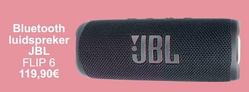 Promotions Bluetooth luidspreker jbl flip 6 - JBL - Valide de 01/05/2024 à 31/05/2024 chez Cora