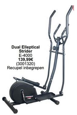 Dual elleptical strider e-4000