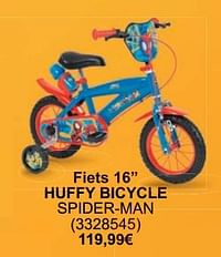 Fiets 16`` huffy bicycle spider man-Huffy Bicycles