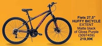 Promotions Fiets 27.5`` huffy bicycle extent - Huffy Bicycles - Valide de 01/05/2024 à 31/05/2024 chez Cora