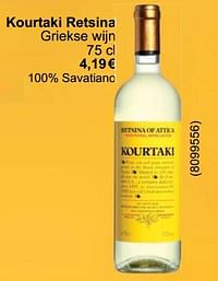 Kourtaki retsina griekse wijn-Witte wijnen