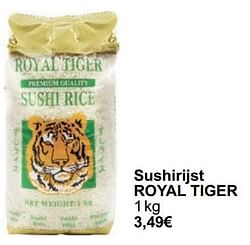 Sushirijst royal tiger