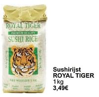 Sushirijst royal tiger-Royal Tiger