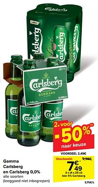 Bier 5% carlsberg-Carlsberg Luxe