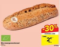 Bio meergranenbrood-Huismerk - Carrefour 