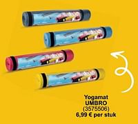 Promoties Yogamat umbro - Umbro - Geldig van 01/05/2024 tot 31/05/2024 bij Cora