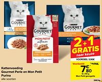 Promoties Kattenvoeding mon petit gevogelte - Purina - Geldig van 30/04/2024 tot 13/05/2024 bij Carrefour