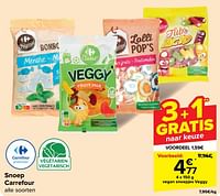Vegan snoepjes veggy-Huismerk - Carrefour 