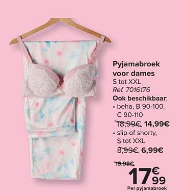 Promotions Pyjamabroek voor dames - Guy de France - Valide de 30/04/2024 à 13/05/2024 chez Carrefour